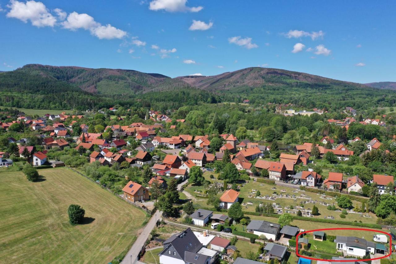 Ferienhaus Zur Lehns Mit Garten Am Harz Ilsenburg Esterno foto